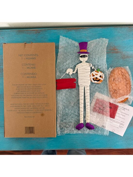 Avon Other - NIB Vintage Avon Halloween Mummy Decoration New In Box
